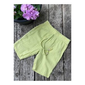 Vintage Seersucker Shorts Gingham Toddler